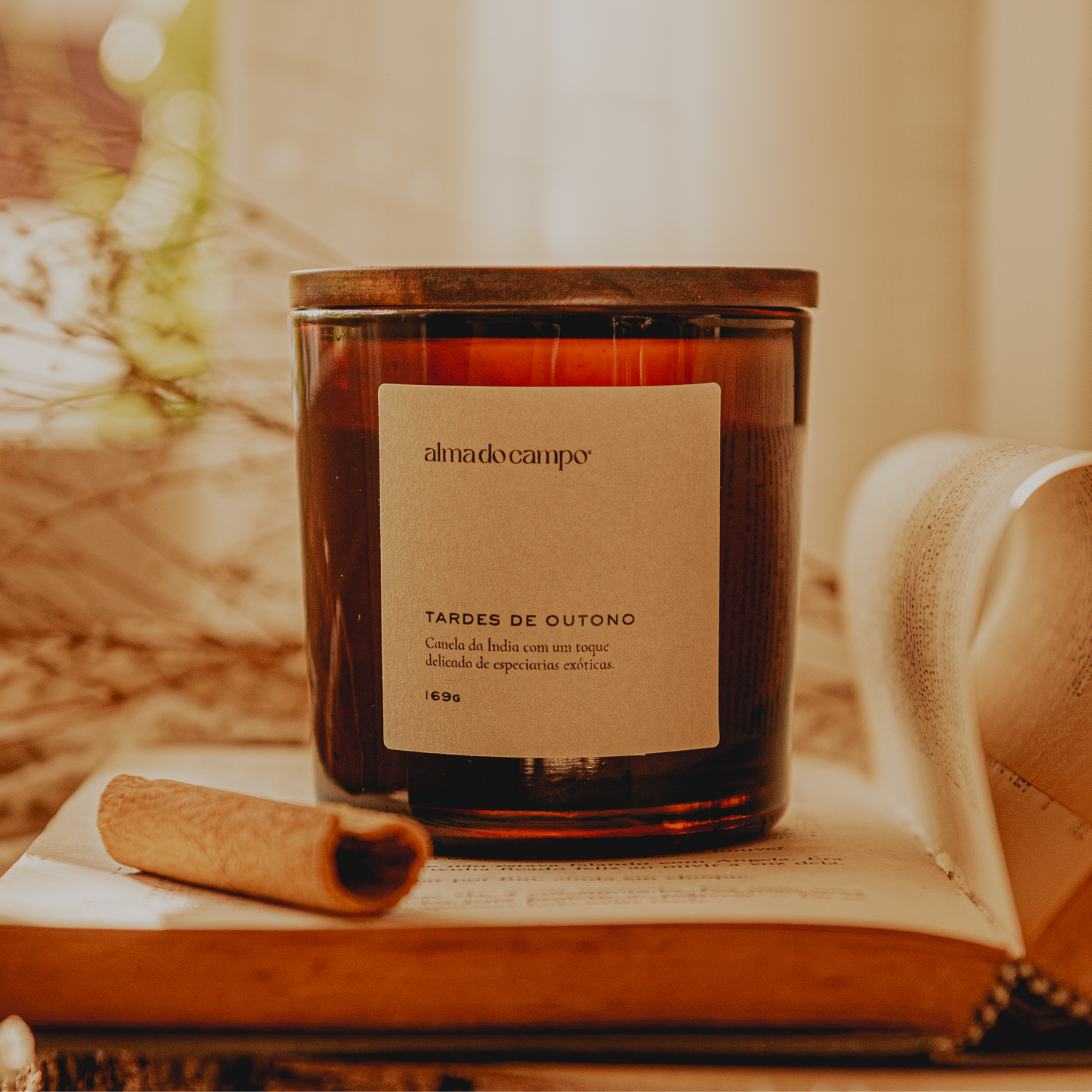 Vela Aromática 169g – Tardes de Outono