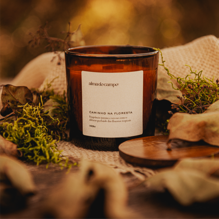 Vela Aromática 169g – Caminho na Floresta - Imagem 2