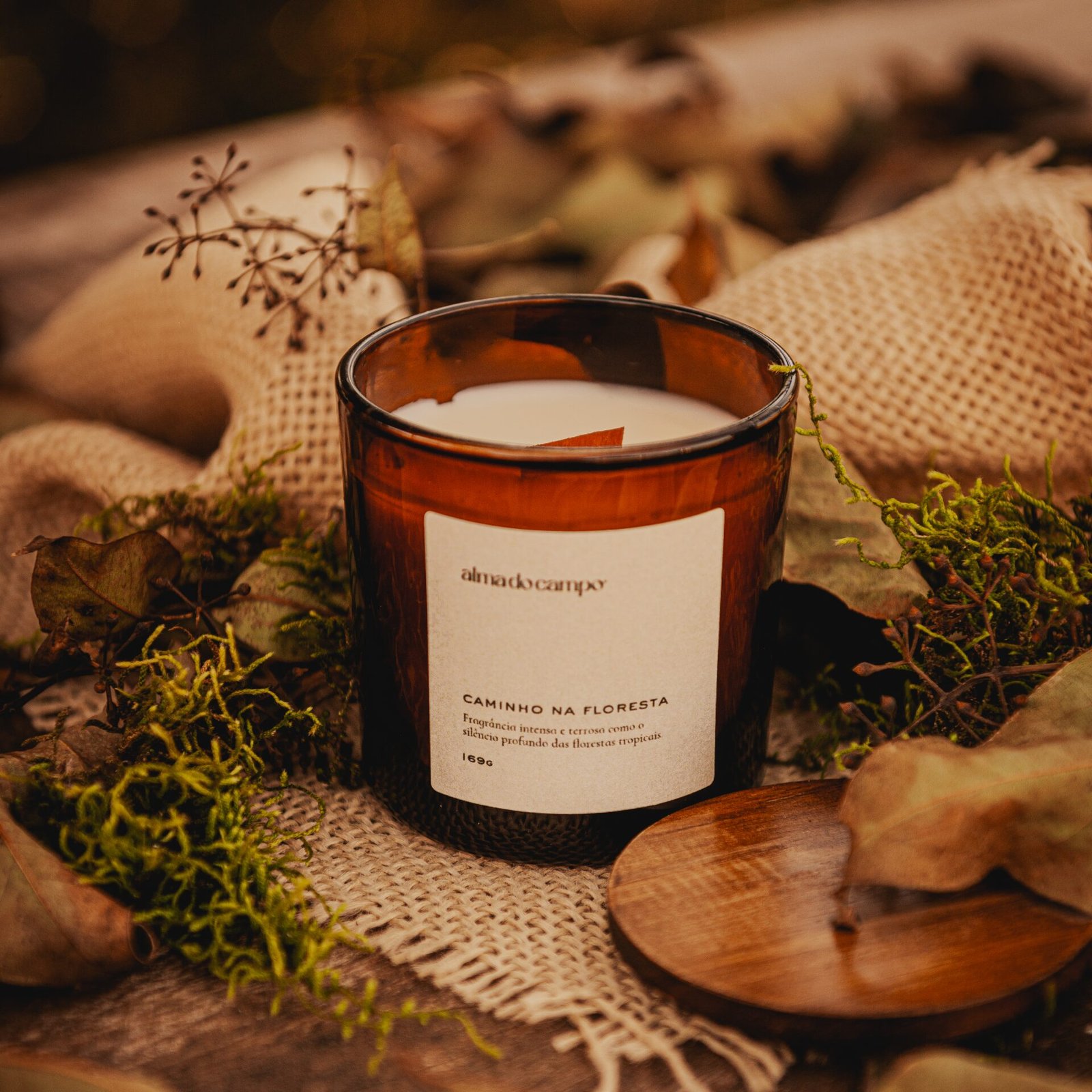 Vela Aromática 169g – Caminho na Floresta - Imagem 3