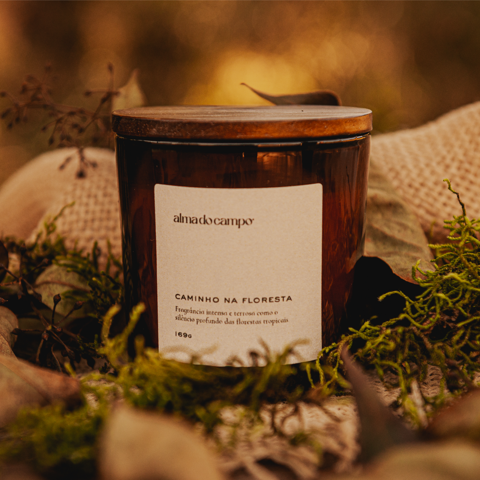 Vela Aromática 169g – Caminho na Floresta