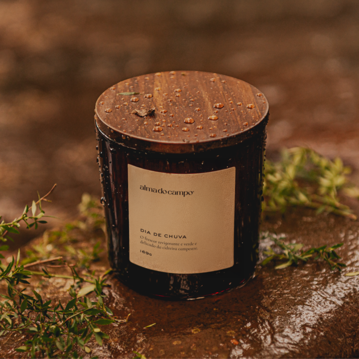 Vela Aromática 169g – Dia de Chuva