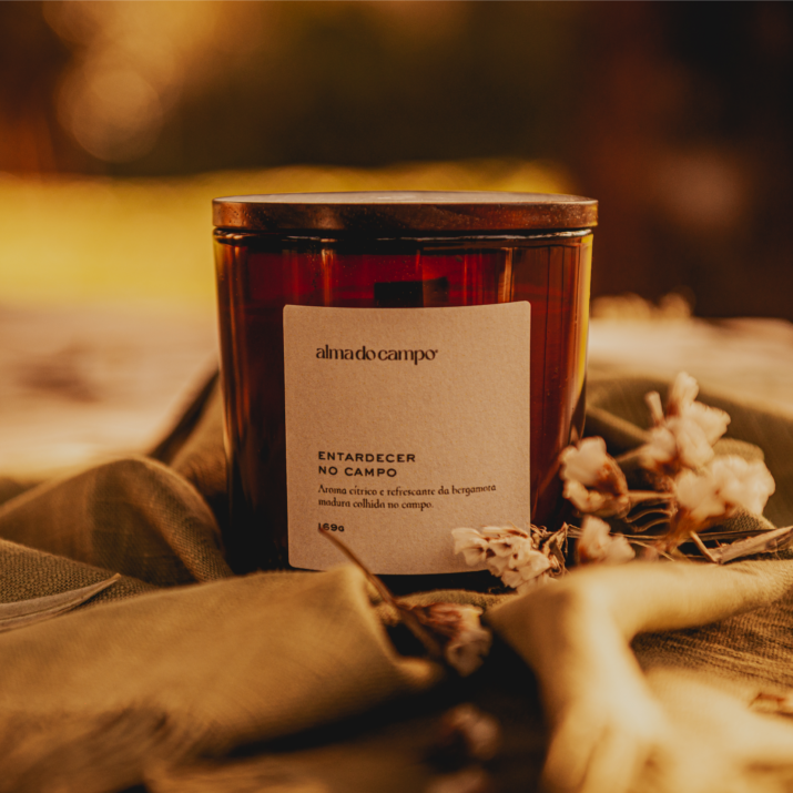 Vela Aromática 169g – Entardecer no Campo