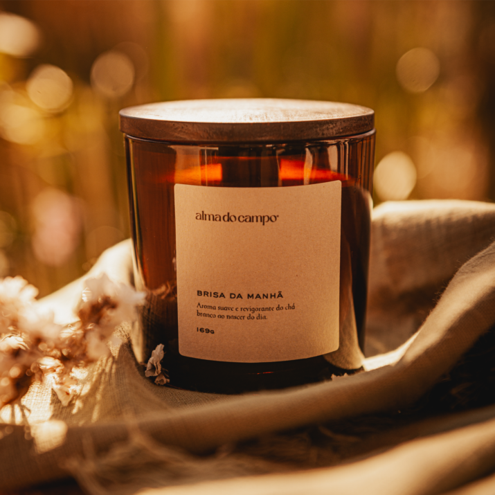 Vela Aromática 169g – Brisa da Manhã