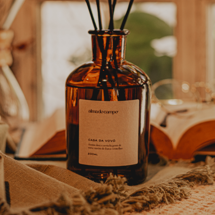 Difusor de Ambientes 200ml – Casa da Vovó